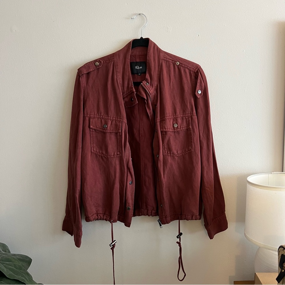 Rails Utility Jacket in Burgundy